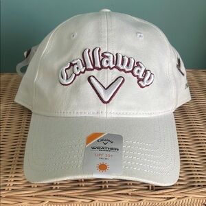 Callaway White Golf Cap